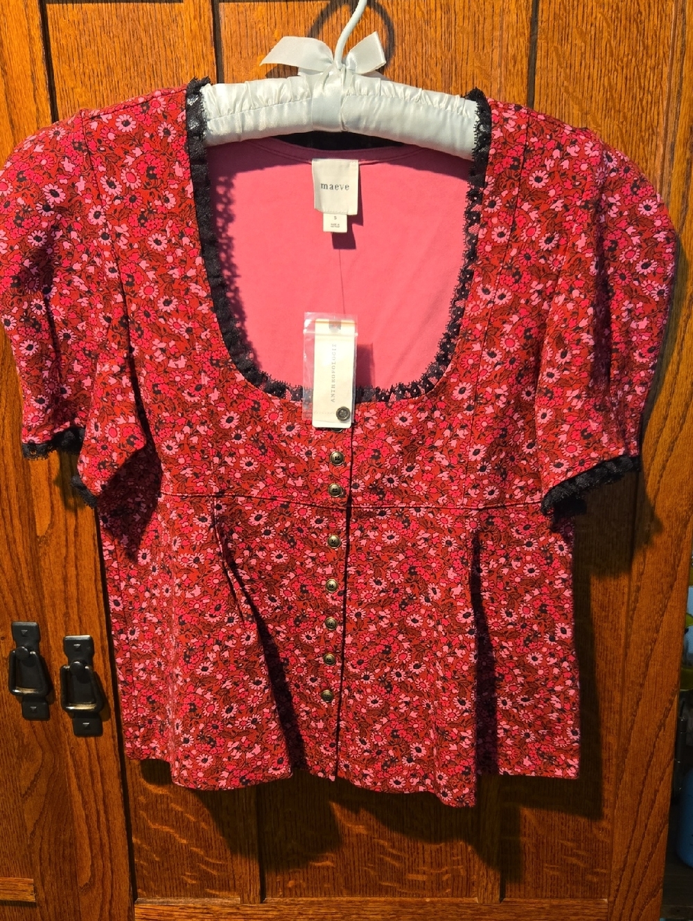 NWT, Anthropologie Maeve Size Small Blouse
